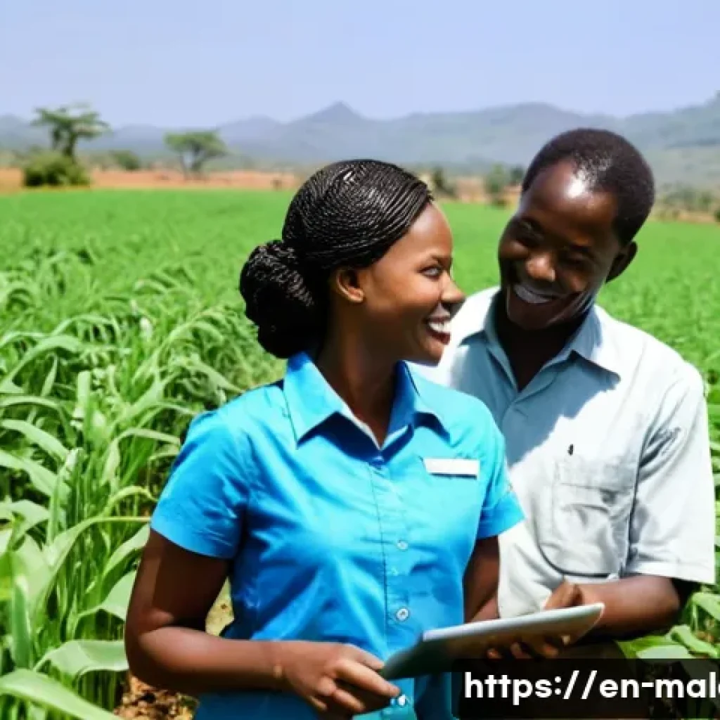 말라위에서의 외국인 노동 가능성 - **Prompt: Cultivating Growth in Malawi's Agriculture Sector**
"A vibrant, medium-shot outdoor sc...